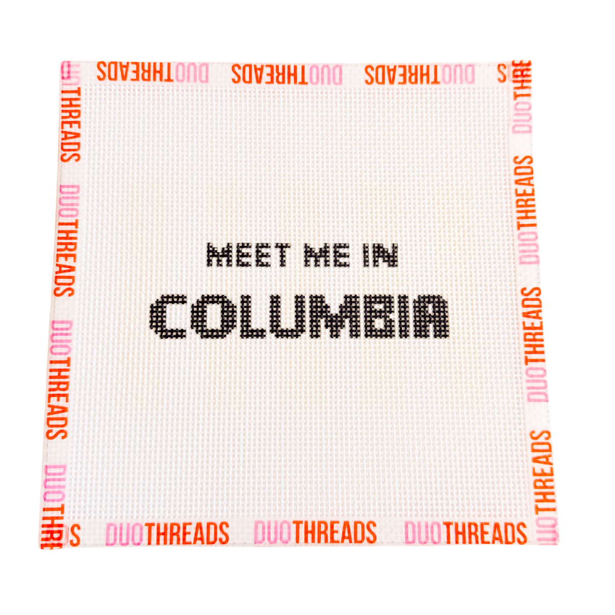 Meet Me In College Town Needlepoint Canvas