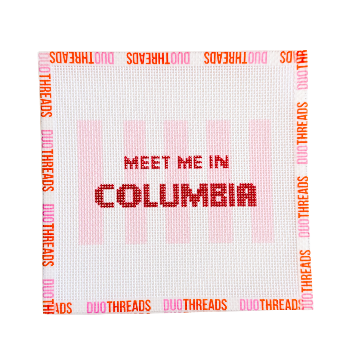 Meet Me In College Town Needlepoint Canvas