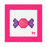 Sugar Rush Candy Needlepoint Canvas