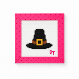 Pilgrim Hat Needlepoint Canvas