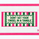 Tinsel in a Tangle Needlepoint Canvas