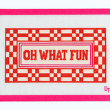 Oh What Fun Needlepoint Canvas