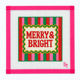 Merry & Bright Stripes Needlepoint Canvas