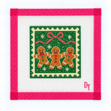 Gingerbread Besties Needlepoint Canvas