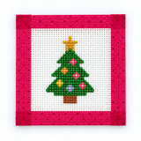 Trim the Tree Mini Needlepoint Canvas