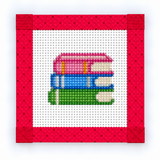 Plot Twist Mini Needlepoint Canvas