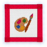 Color Me Mini Needlepoint Canvas