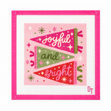 Merry & Bright Pennants Needlepoint Canvas