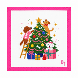 Deck the Paws Christmas Needlepoint Canvas