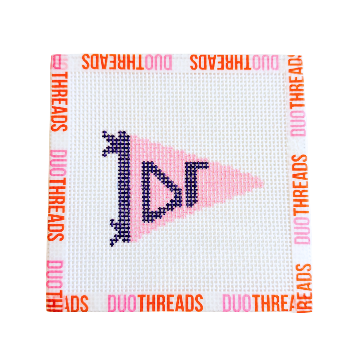 Sorority Pennant Needlepoint Canvas