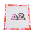 Load image into Gallery viewer, Sorority Bubble Letter Needlepoint Canvas

