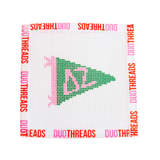 Sorority Pennant Needlepoint Canvas