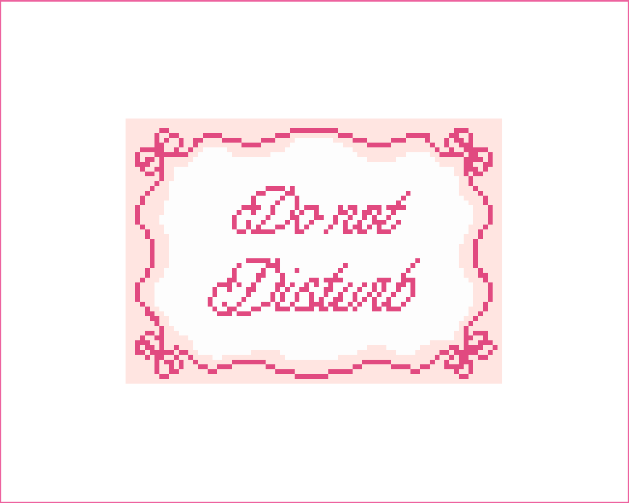 Do Not Disturb Needlepoint Canvas