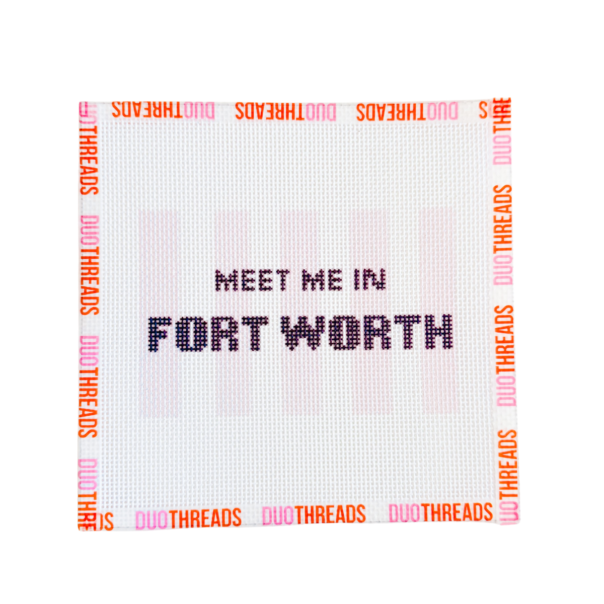 Meet Me In College Town Needlepoint Canvas