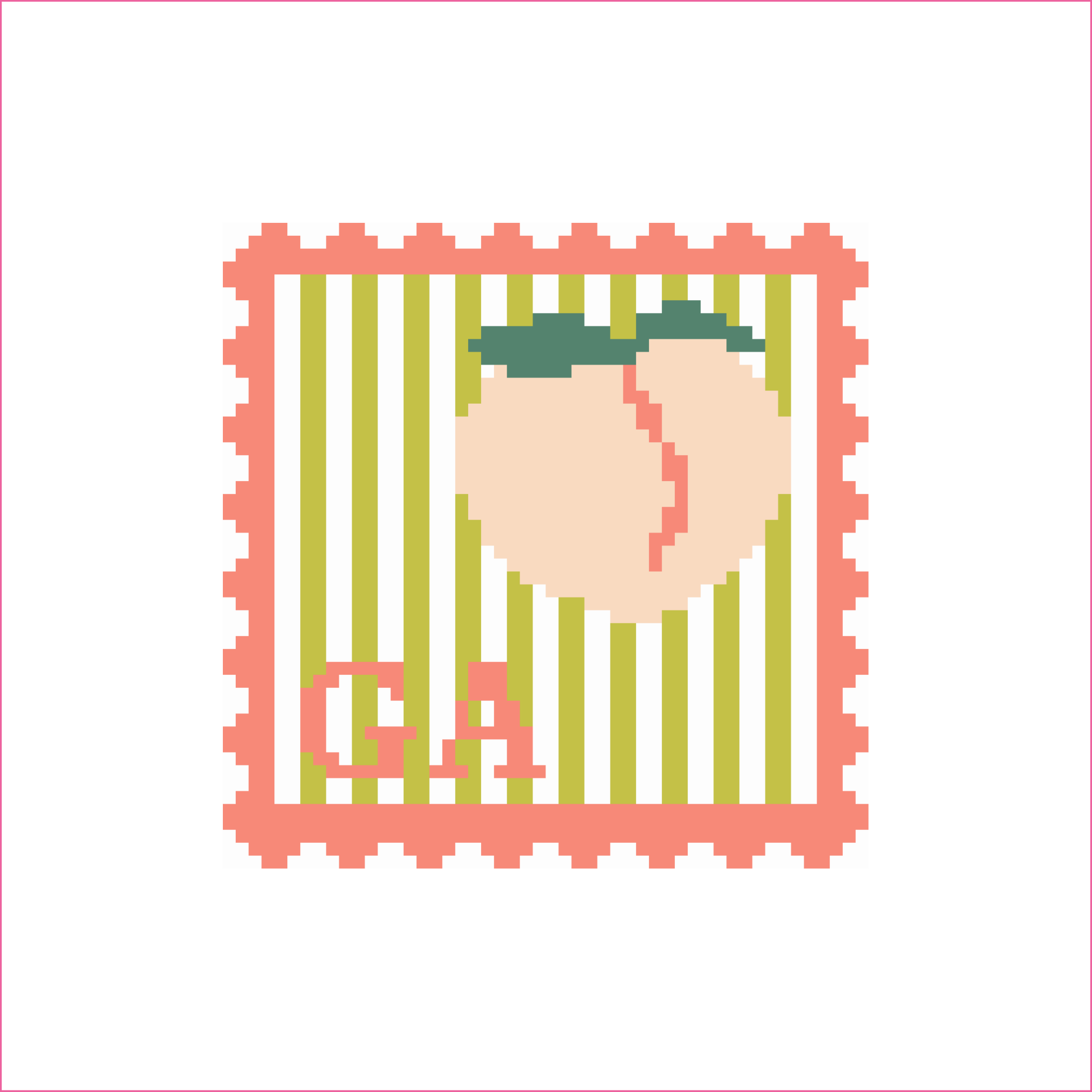 Postmarked: Georgia Needlepoint Canvas