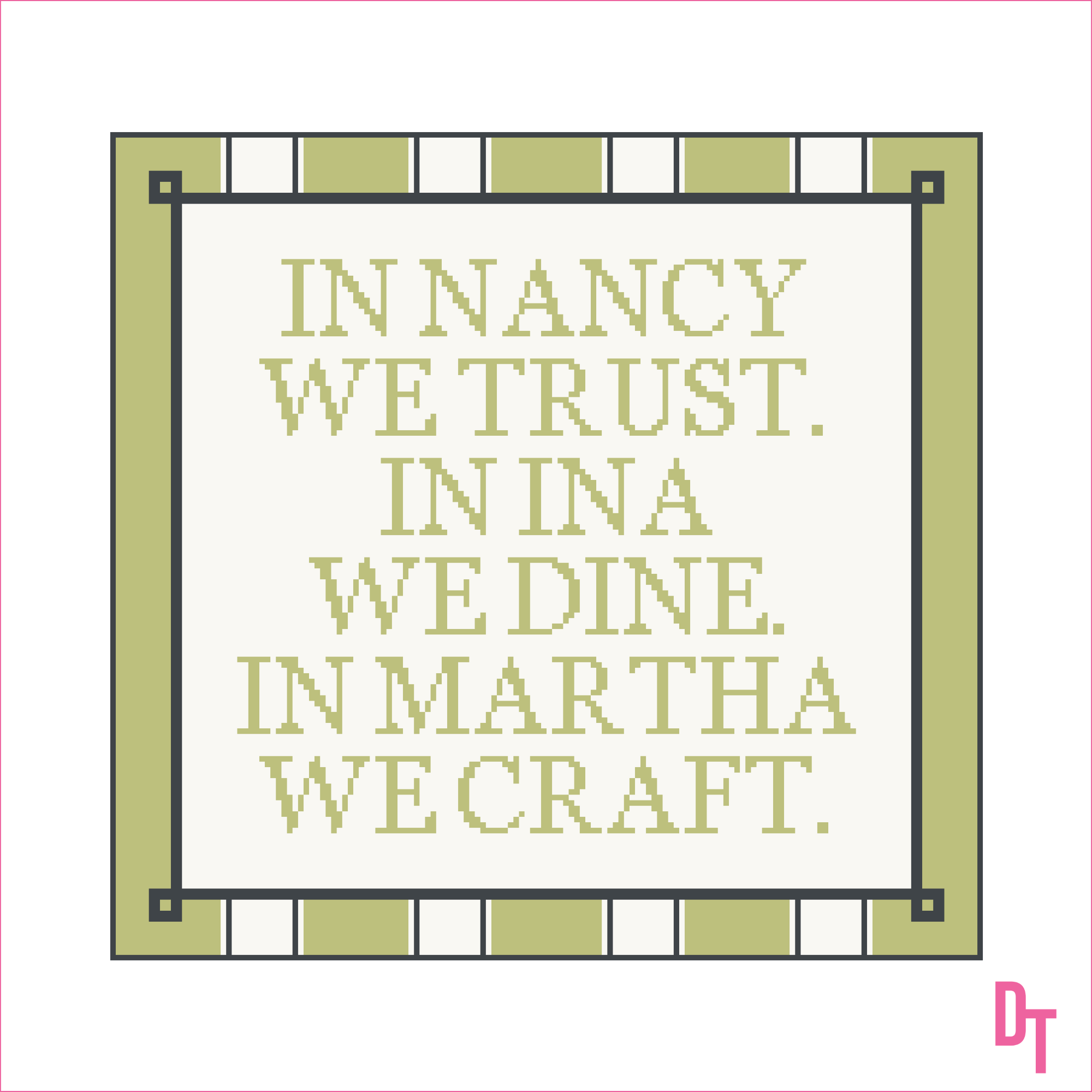 The Holy Trinity Needlepoint Canvas