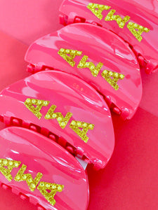 Girl On the Go Hair Claw Clip (Pack of 4)