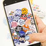 Assorted Sorority Buttons