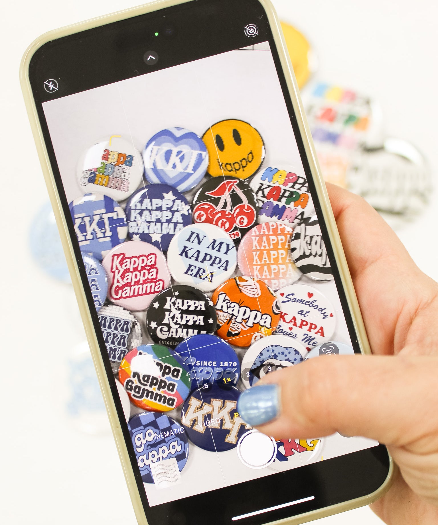 Assorted Sorority Buttons