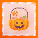 Trick or Treat Bucket Needlepoint Canvas