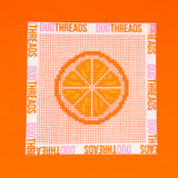 Orange Slice Needlepoint Canvas