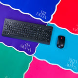 Scalloped Sorority Desk Mat
