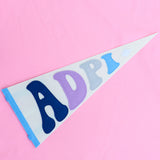Rainbow Pennant Flag
