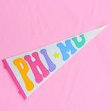 Rainbow Pennant Flag