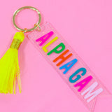 Tassel Sorority Key Fob