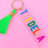 Tassel Sorority Key Fob