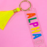 Tassel Sorority Key Fob