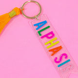Tassel Sorority Key Fob