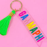 Tassel Sorority Key Fob