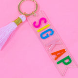 Tassel Sorority Key Fob