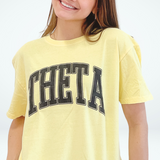 Varsity Arch Puff Tee
