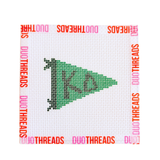 Sorority Pennant Needlepoint Canvas