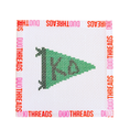 Load image into Gallery viewer, Sorority Pennant Needlepoint Canvas
