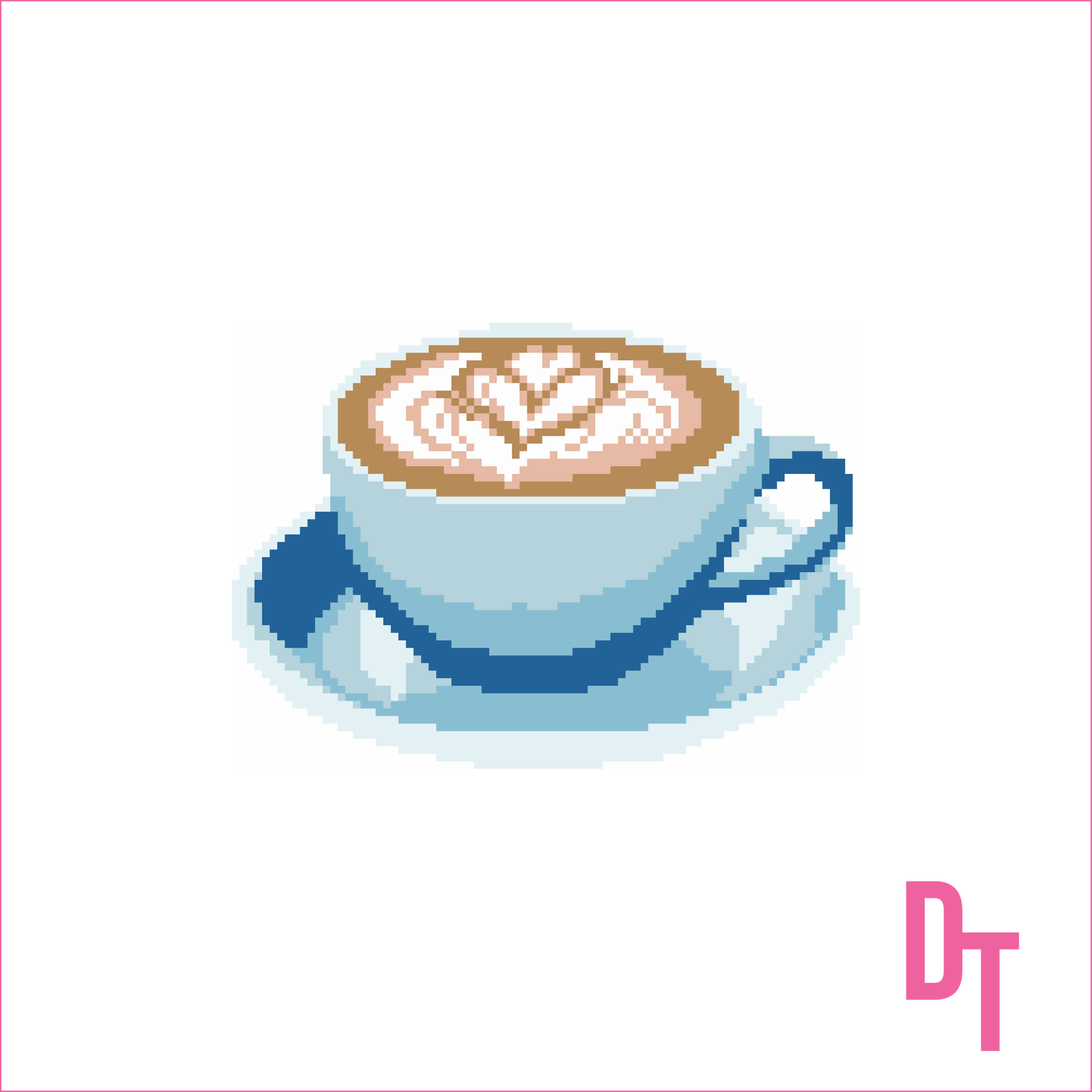 Love You Latte Needlepoint Canvas