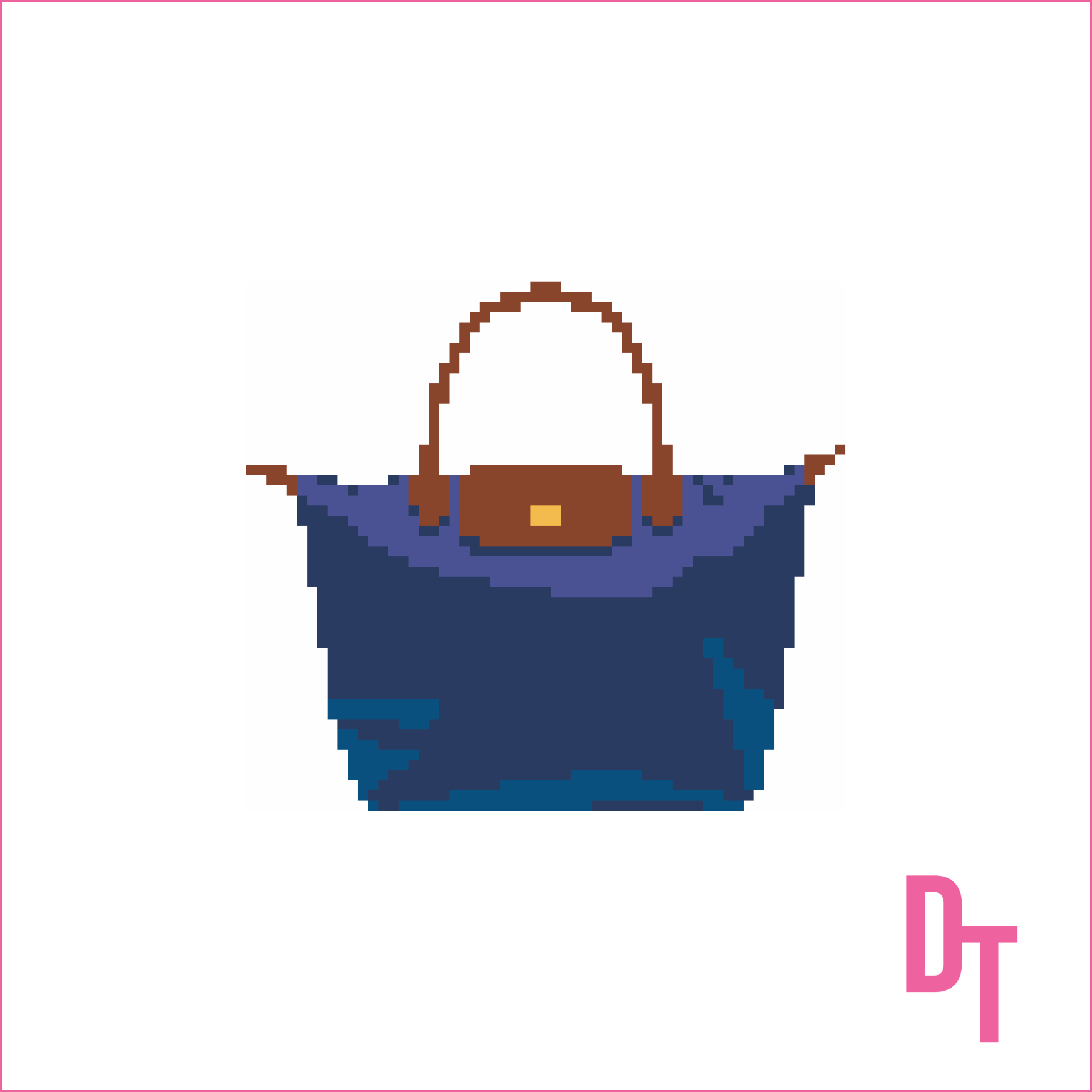 Très Chic Tote Needlepoint Canvas