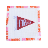 Sorority Pennant Needlepoint Canvas