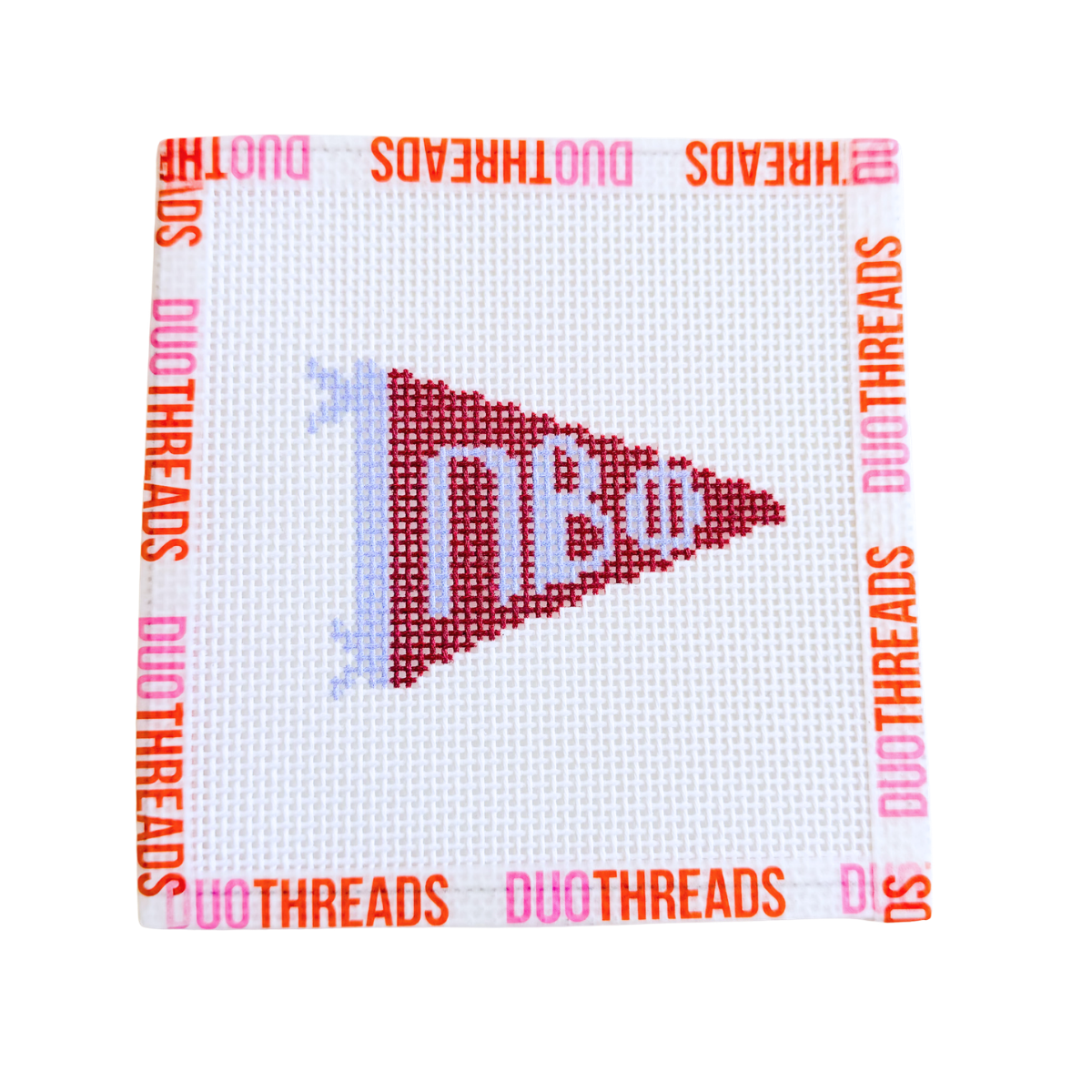 Sorority Pennant Needlepoint Canvas