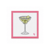 Salty Rim Margarita Needlepoint Canvas