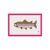 Rainbow Trout Needlepoint Canvas