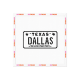 Dallas, Texas Needlepoint Canvas