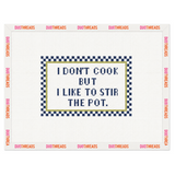 Pot Stirrer Needlepoint Canvas
