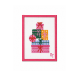 Colorful Gift Stack Needlepoint Canvas