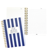 Stripe Sorority Notebook