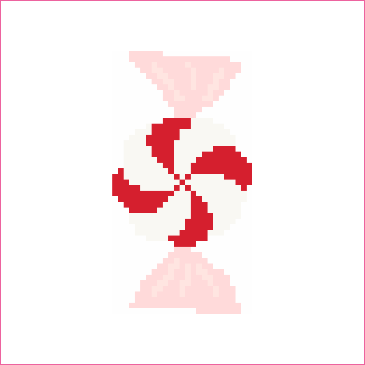 Peppermint Candy Needlepoint Canvas