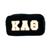 Chenille Sorority Cosmetic Bag
