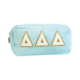 Chenille Sorority Cosmetic Bag